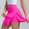 Women's 2-in-1 Tennis Skirt With Inner Pocket Shorts