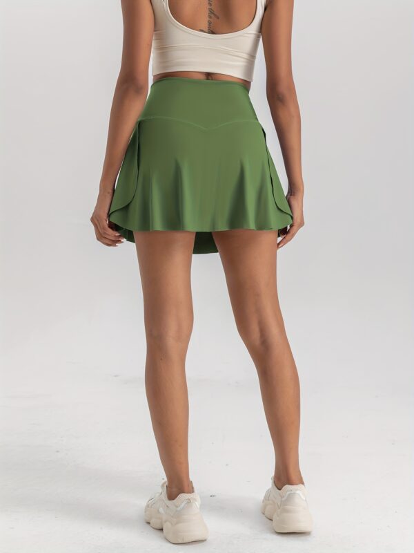 39202035d9ad0b519a4c64b6b9477a9b.jpg Women's 2-in-1 Tennis Skirt With Inner Pocket Shorts