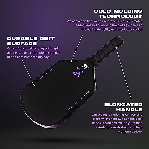 5182CKSM9TL._AC_.jpg Vatic Pro Prism Flash Carbon Fiber 16mm - Foam Injected Walls - Includes Paddle Cover Sports & Outdoors