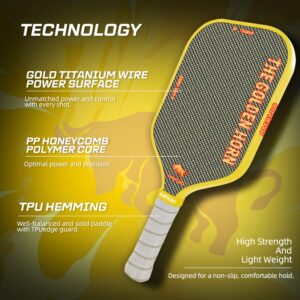 Pickleball Paddle, 16mm Titanium