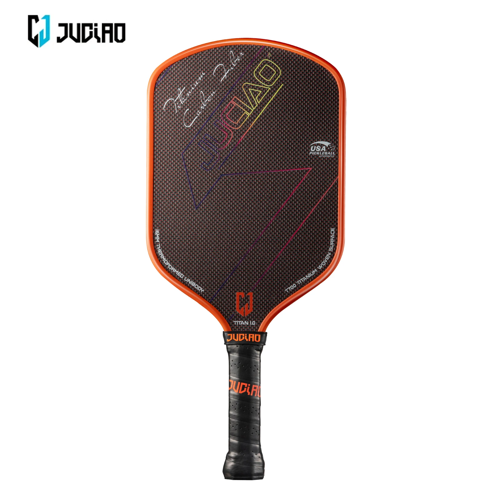 Titanium Woven Surface Pickleball For Spin And Control