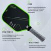 T700 Pro Elite Carbon Fiber Pickleball Paddle