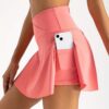 Women's 2-in-1 Tennis Skirt With Inner Pocket Shorts